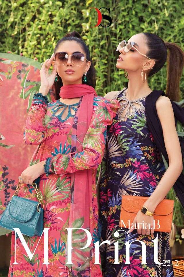 maria b m print 22 vol 2 by deepsy cotton work pakistani summer dresses