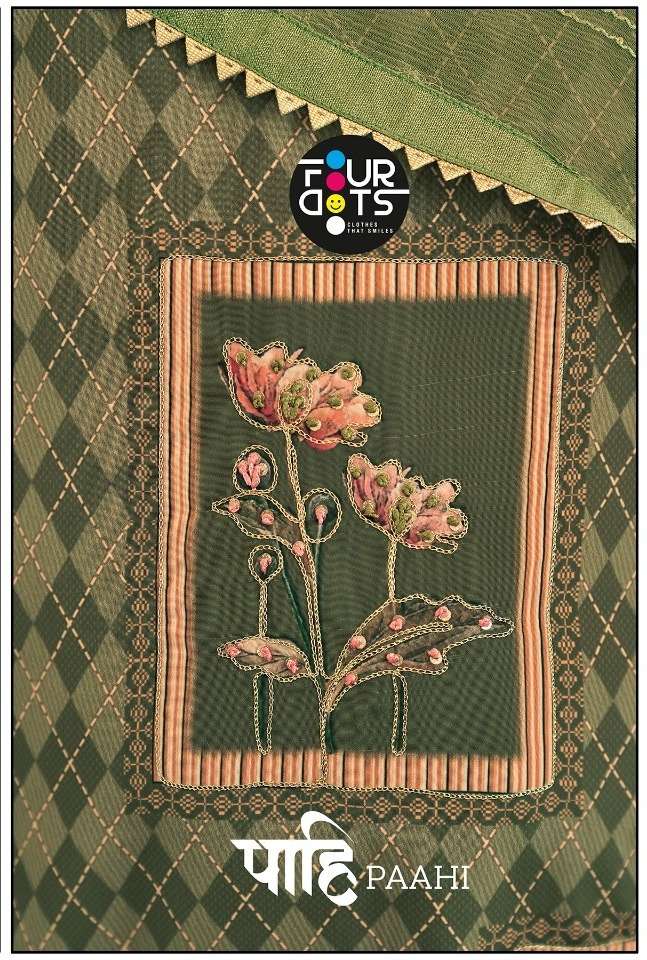 paahi by fourdots classy look work designer suit collection