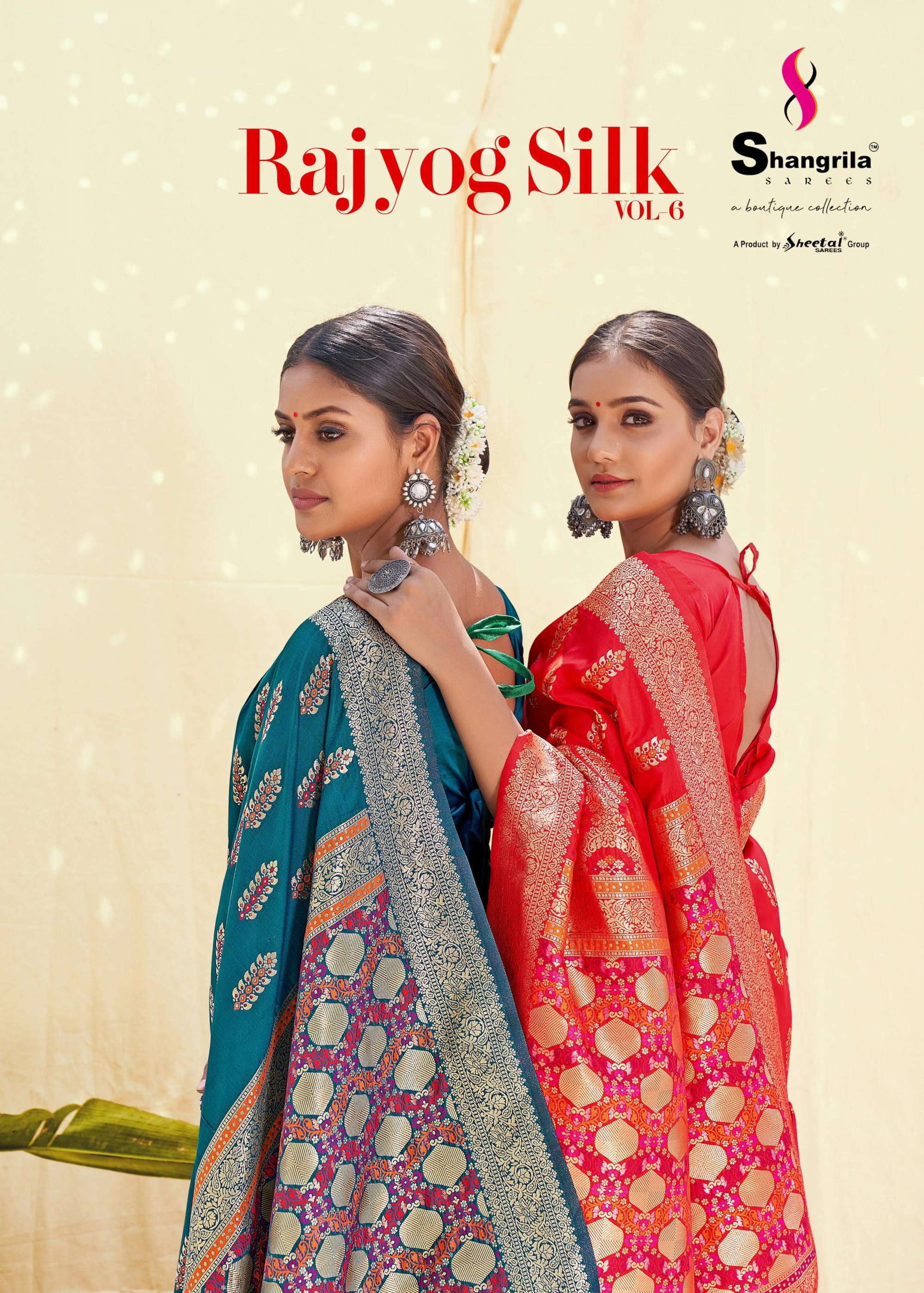 rajyog pure silk vol 6 by shangrila soft silk sarees wholesale 