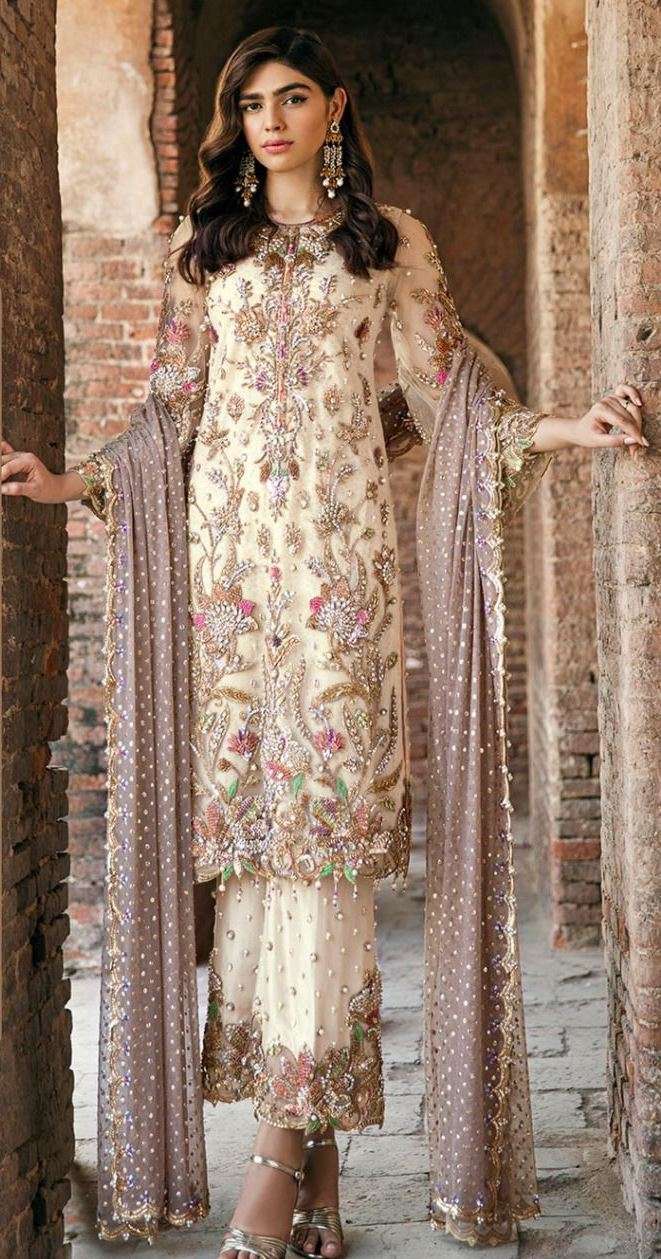 ramsha r-406 nx paksitani georgette dress supplier 