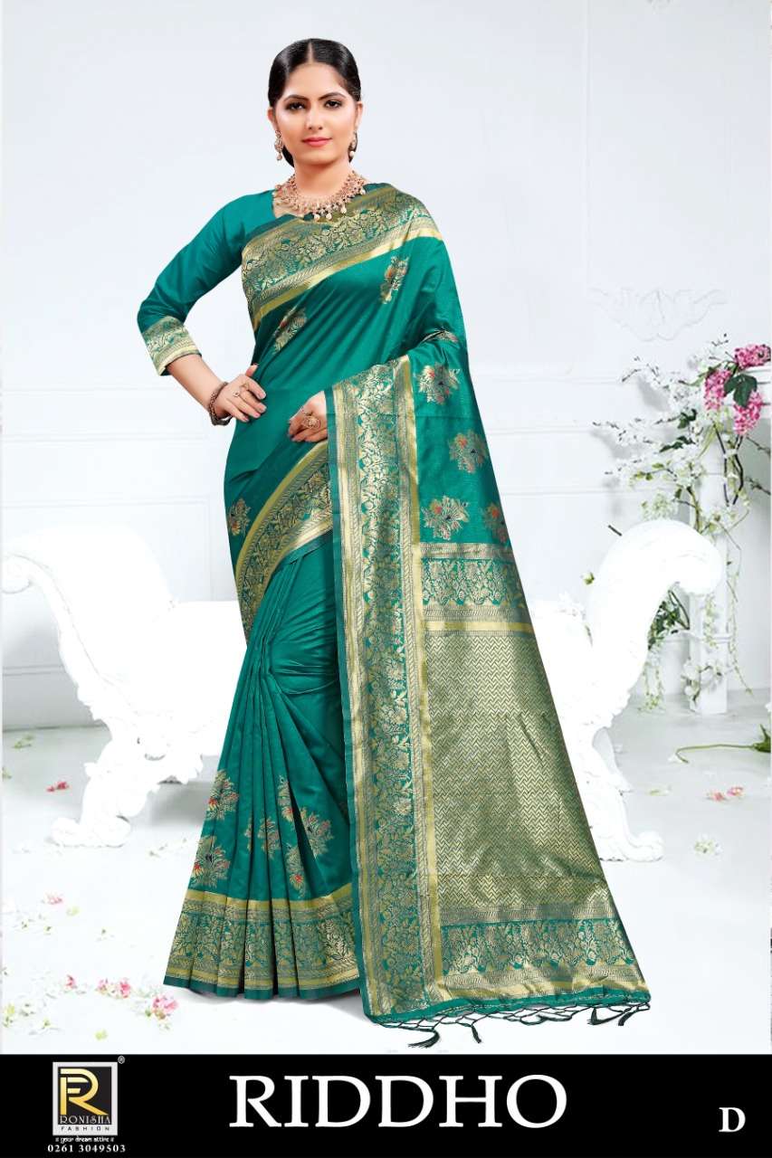 Riddho-2 by Ranjna saree premium silk casual wear silk saree collction