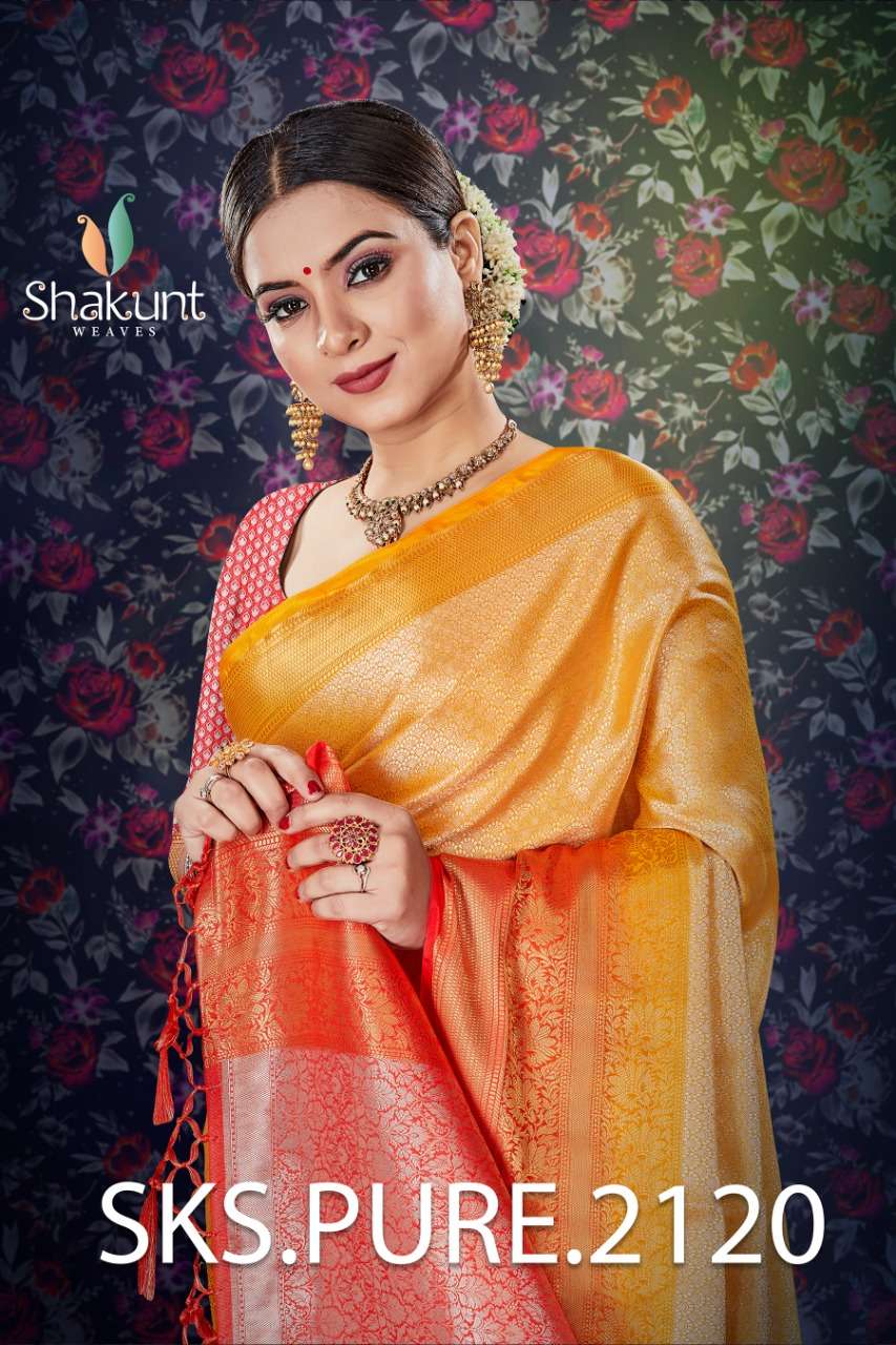 shakunt sks 2120 design art silk sarees 