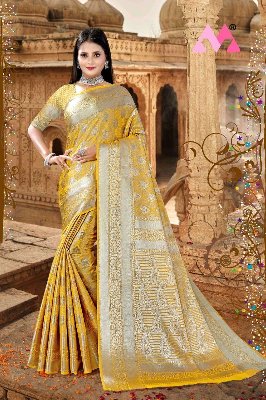 Vrusti vol 2 Kanjeevaram Silk  WEDDING WEAR SAREES