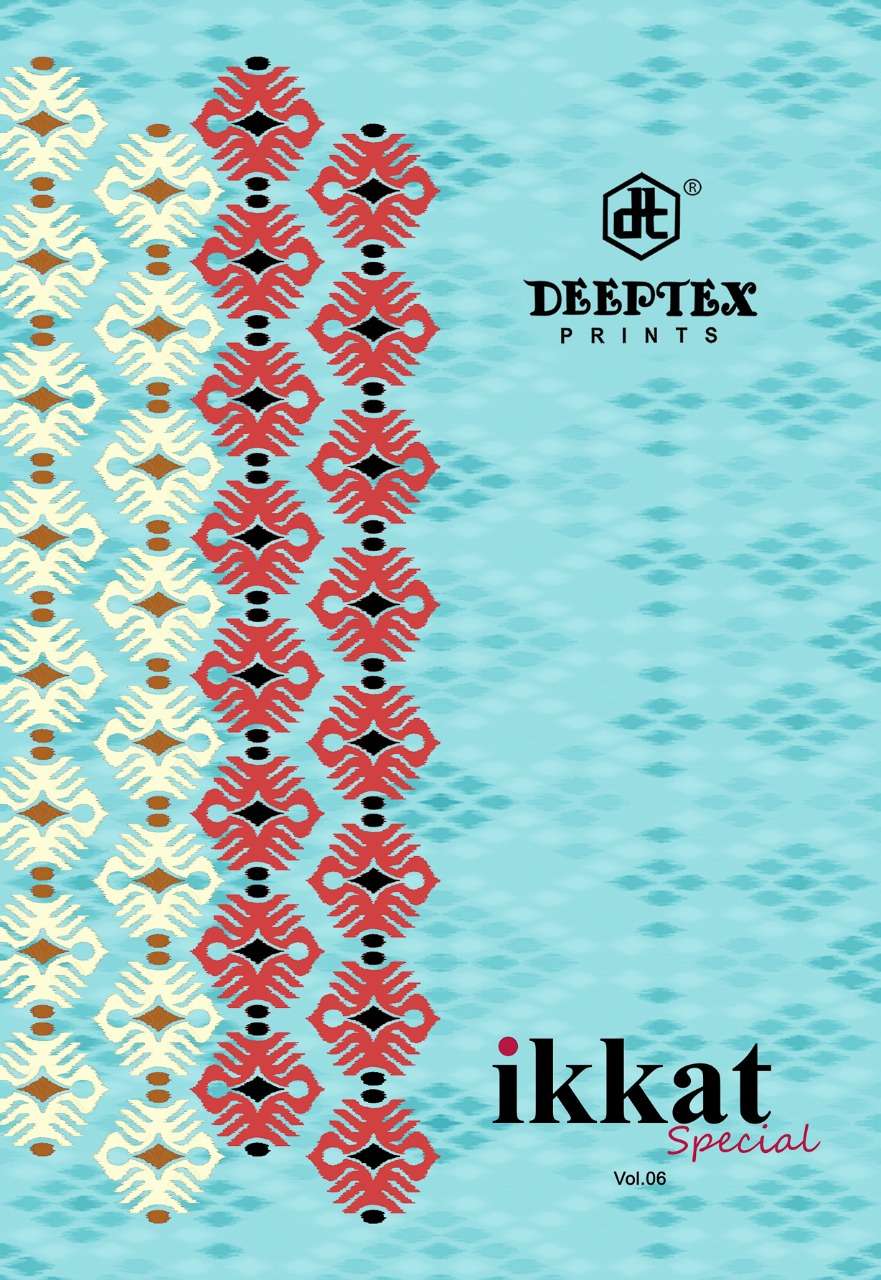 deeptex ikkat special vol 6 cotton print sarees wholesaler 