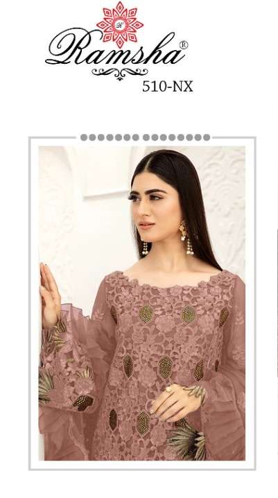 ramsha 510 nx exclusive pakistani fancy salwar kameez