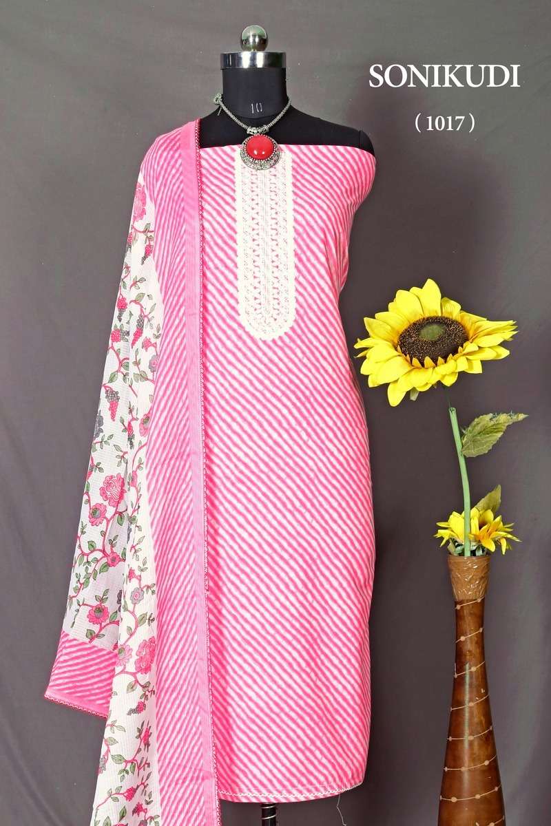 bipson sonikudi 1017 cotton fancy ladies suits wholesaler