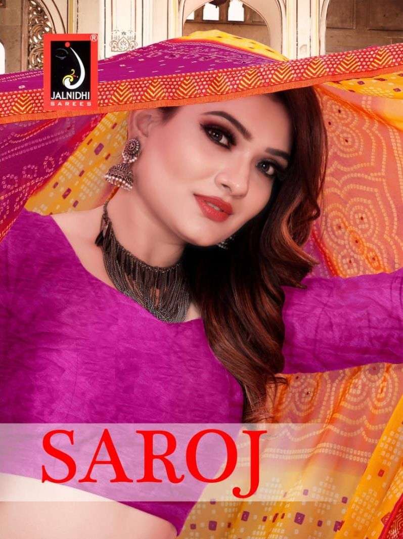 saroj by jalnidhi georgette printed georgette sarees