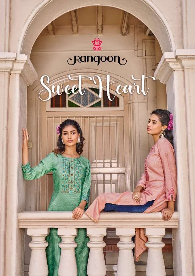 sweet heart by rangoon cotton daily wear kurti exporter