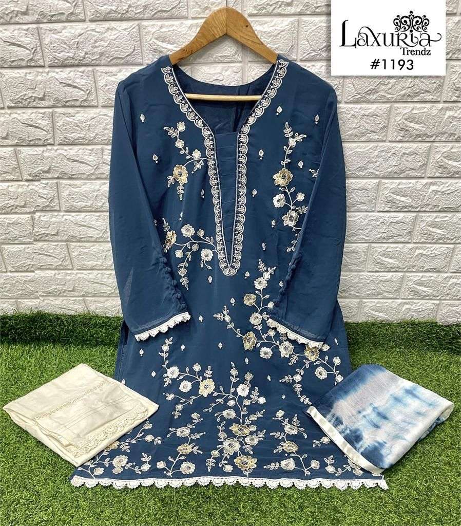 laxuria trendz 1193 elegant look pakistani readymade suit wholesaler