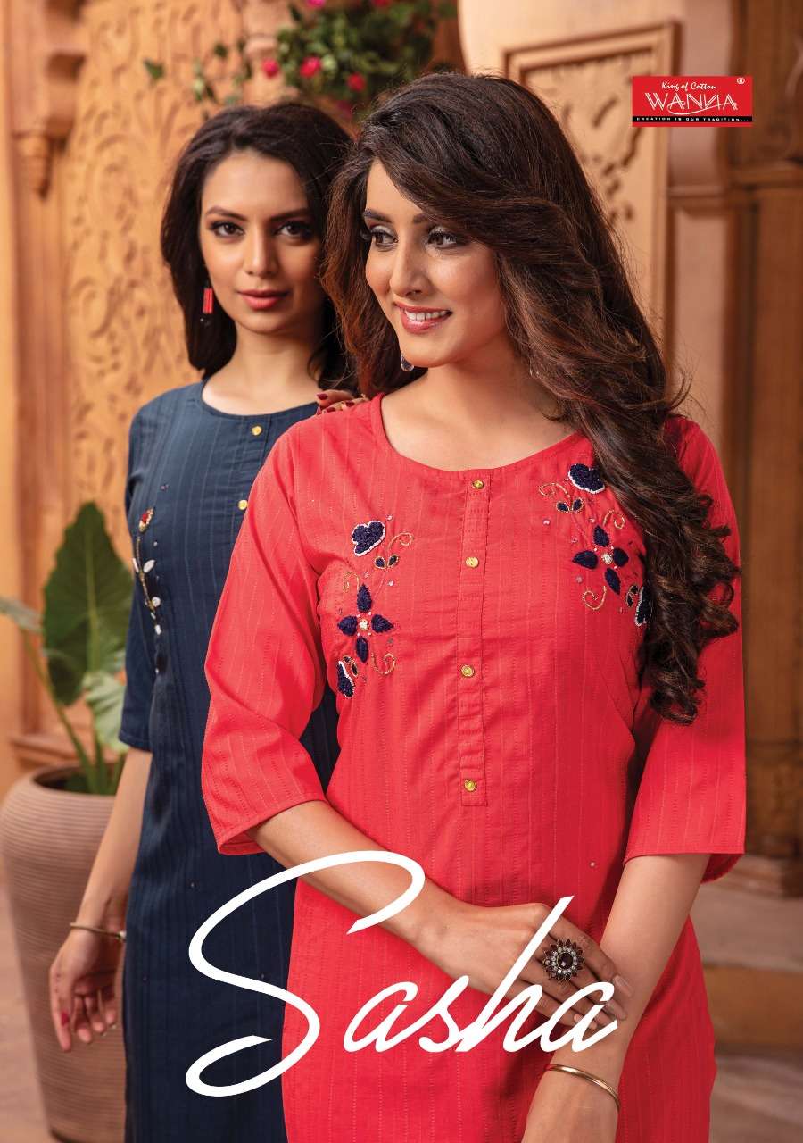 sasha vol 2 by wanna casual wear fancy kurti