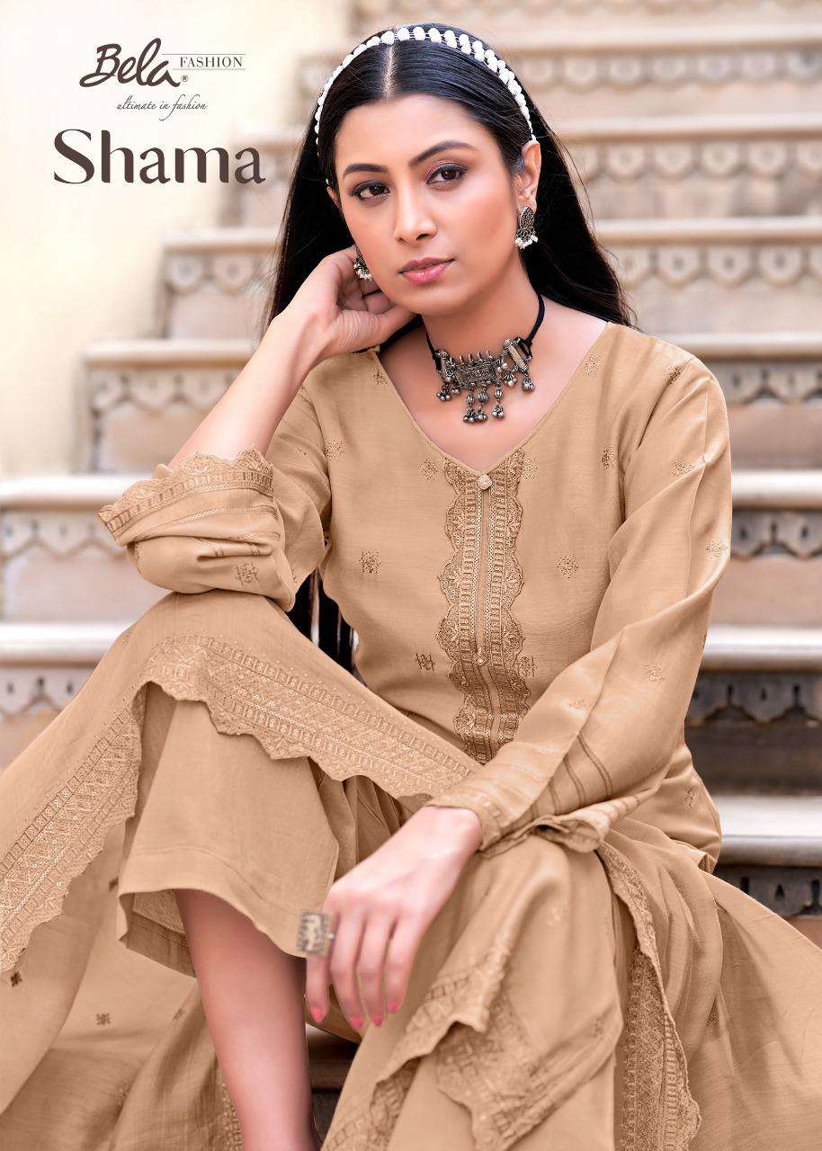 shama by bela fashion viscose muslin elegant dresses online supplier