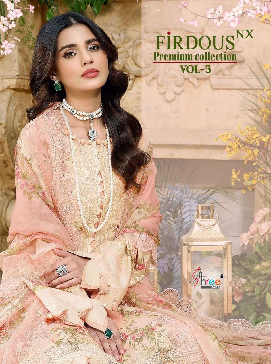 shree fabs firdous premium vol 3 nx cotton paksiatni suits 