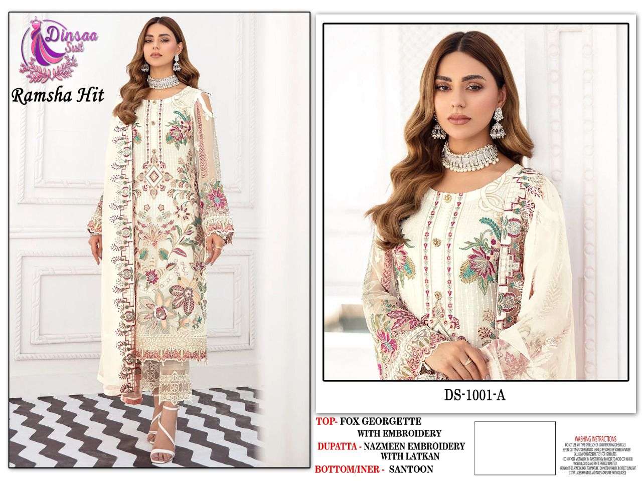 dinsaa ramsha hit vol 1 paksiatni suits design 