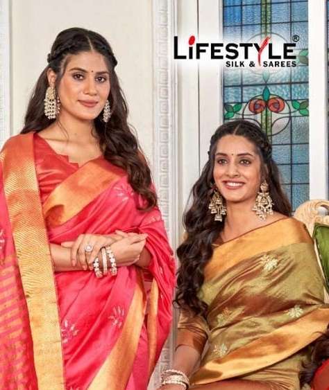 lifestyle bareily silk vol 11 fancy saris best rate seller 