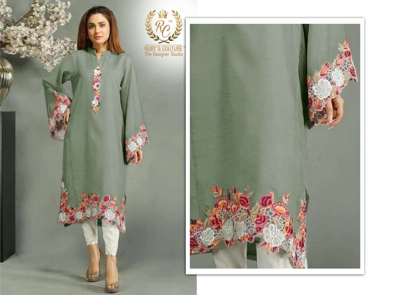 rubys couture launch rc 101 casual wear georgette readymade pakistani suits