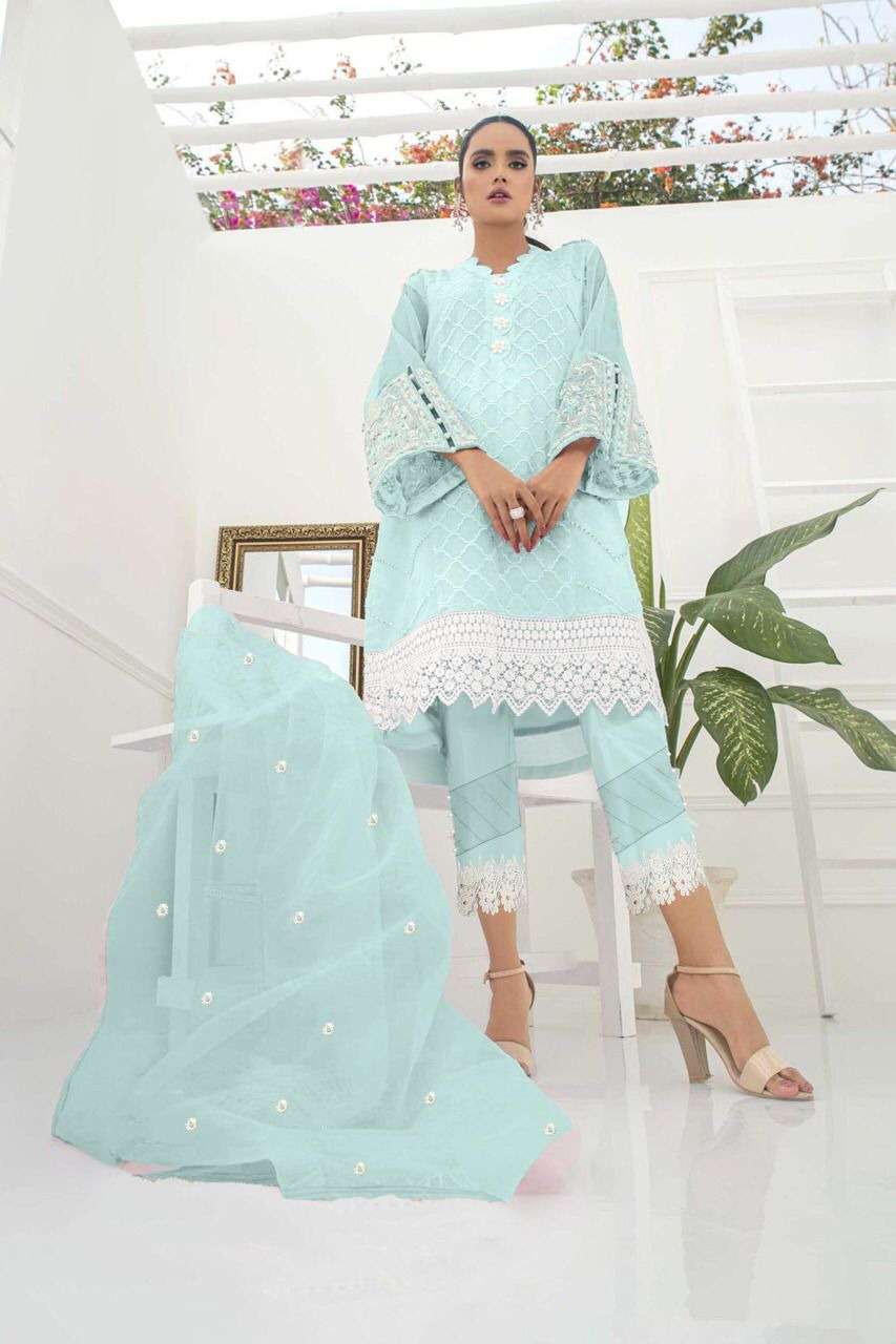 sf present 7773 georgette beautiful pakistani readymade suits