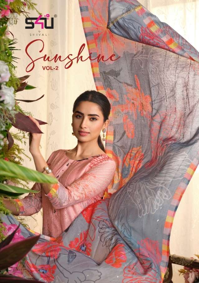 sunshine vol 2 by s4u muslin designer fancy readymade salwar kameez