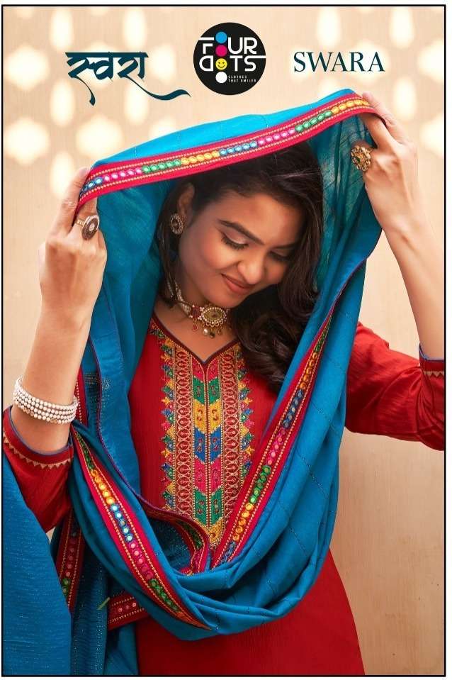 swara by kalarang silk embroidery work designer suits