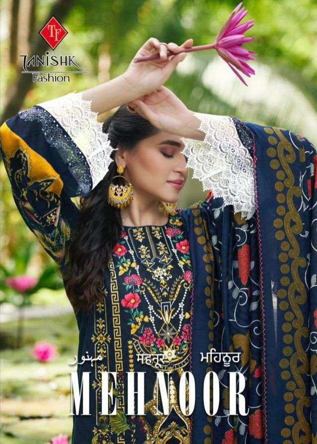 tanishk fashion mehnoor cotton fancy salwar kameez