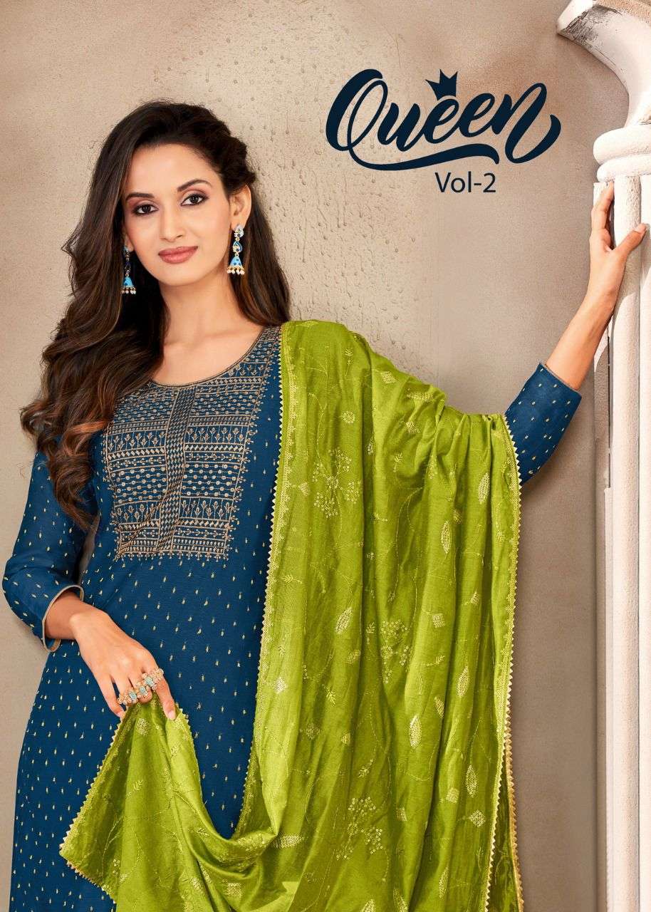 artio queen vol 2 readymade silk kurti with pent and dupatta set authorized supplier 