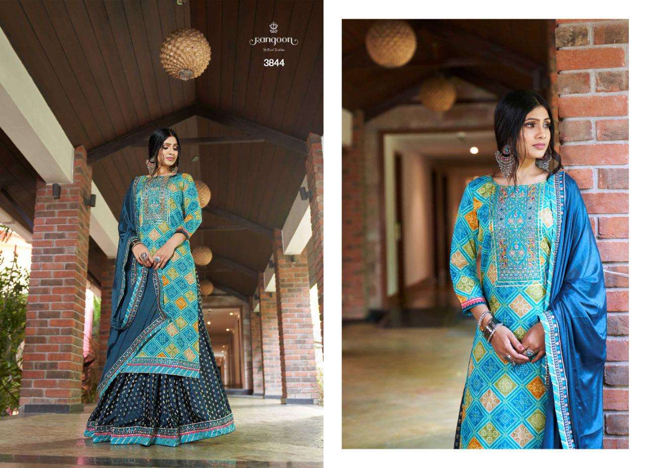 bandhan vol 2 by rangoon readymade designer fancy long dresses