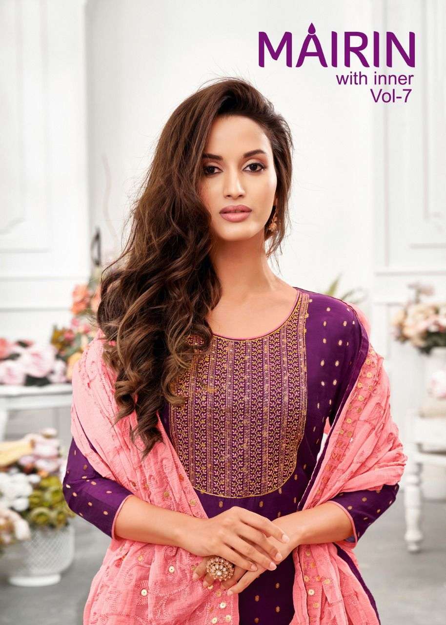 kapil trendz mairin vol 7 readymade salwar kameez designs best rate 