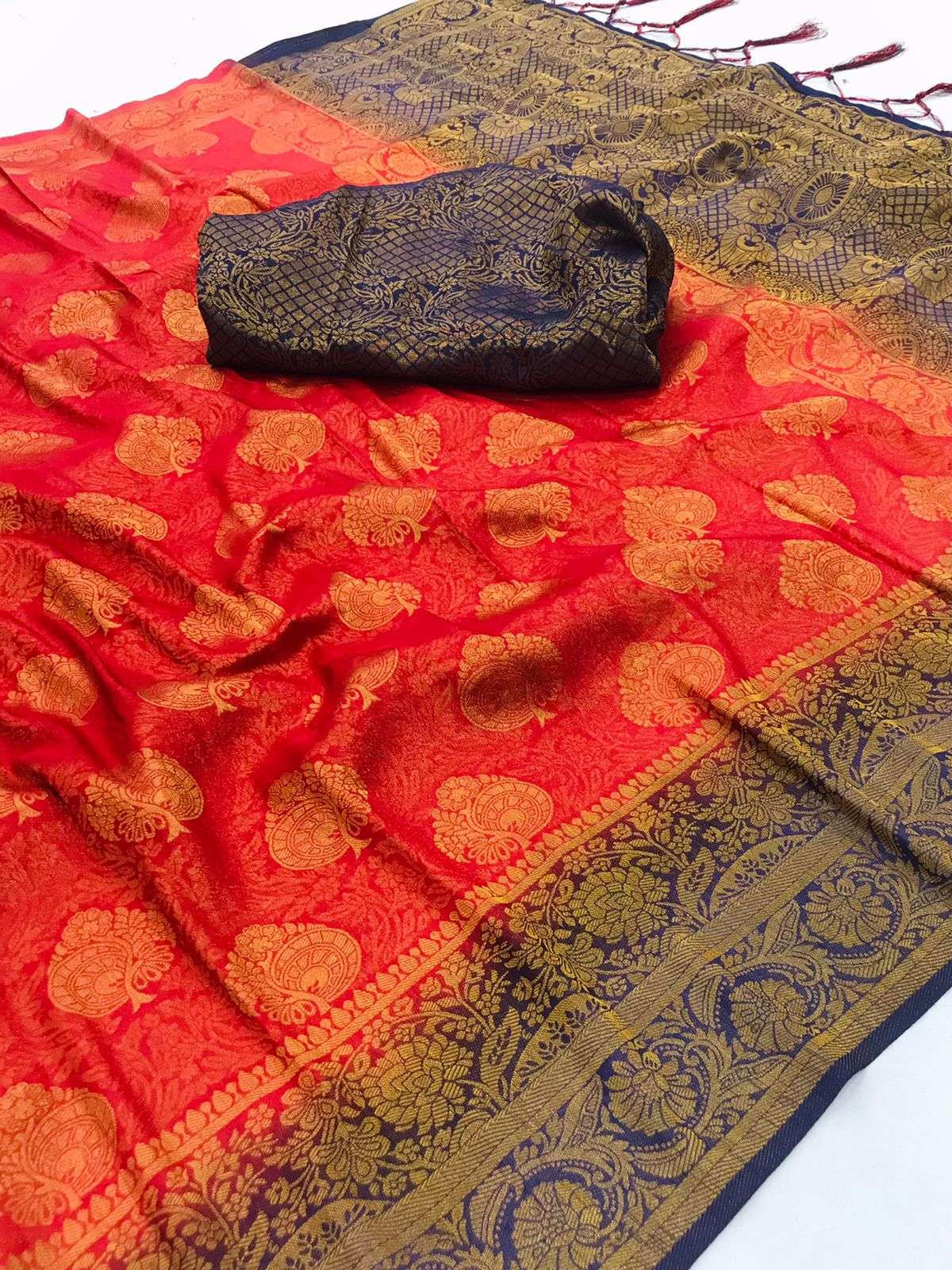 kubera pattu vol 3 silk 2 shade saree manufacturer 