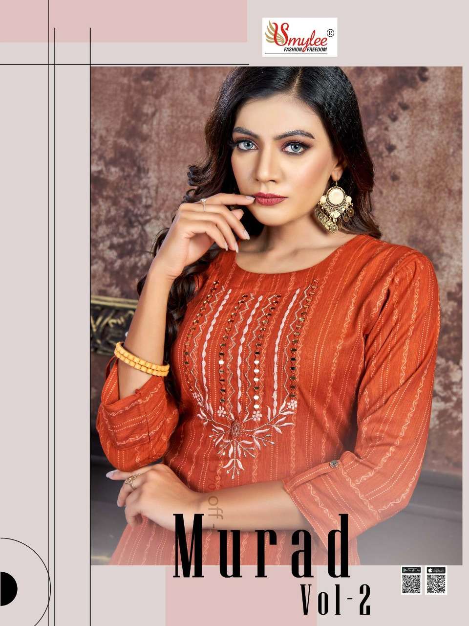 murad vol 2 by rung rayon ladies kurtis