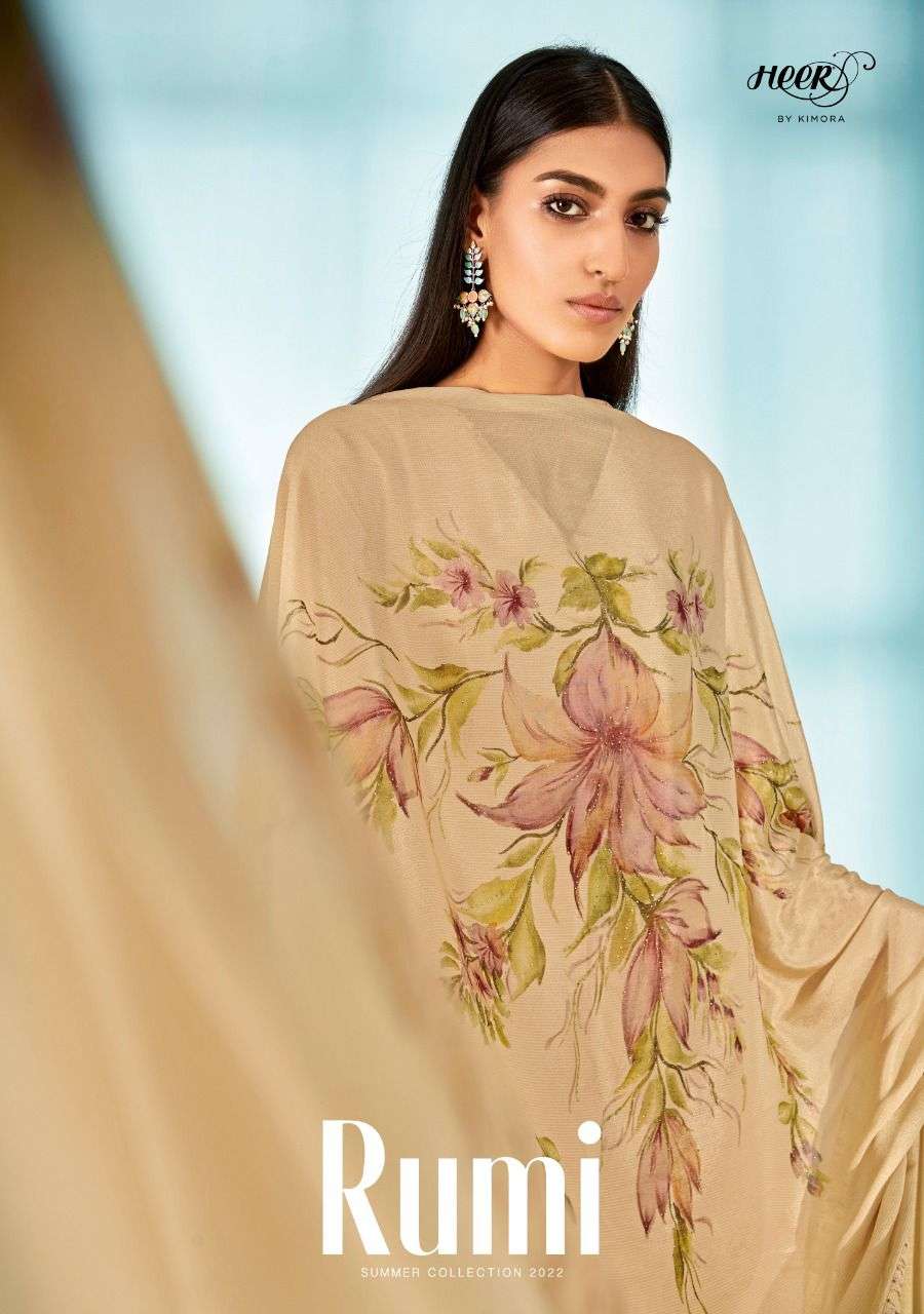 rumi by kimora cotton satin exclusive fancy salwar kameez