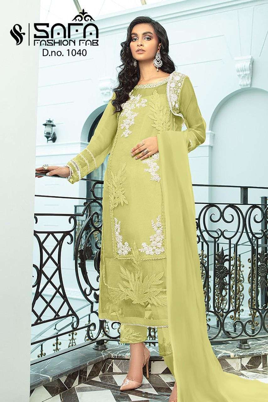 safa 1040 exclusive readymade pakistani salwar kameez