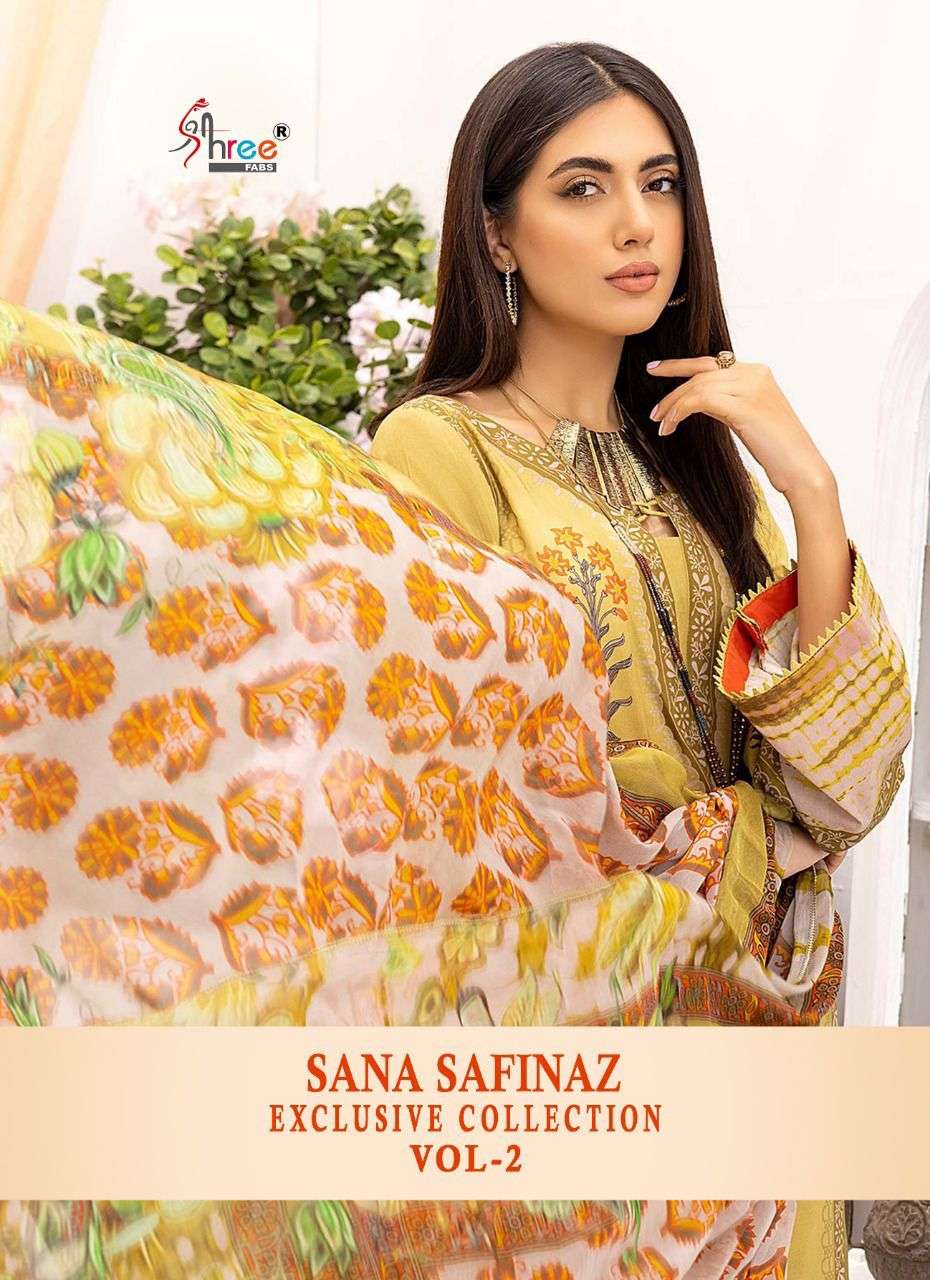 sana safinaz exclusive collection vol 2 by shree fabs cotton pakistani dresses