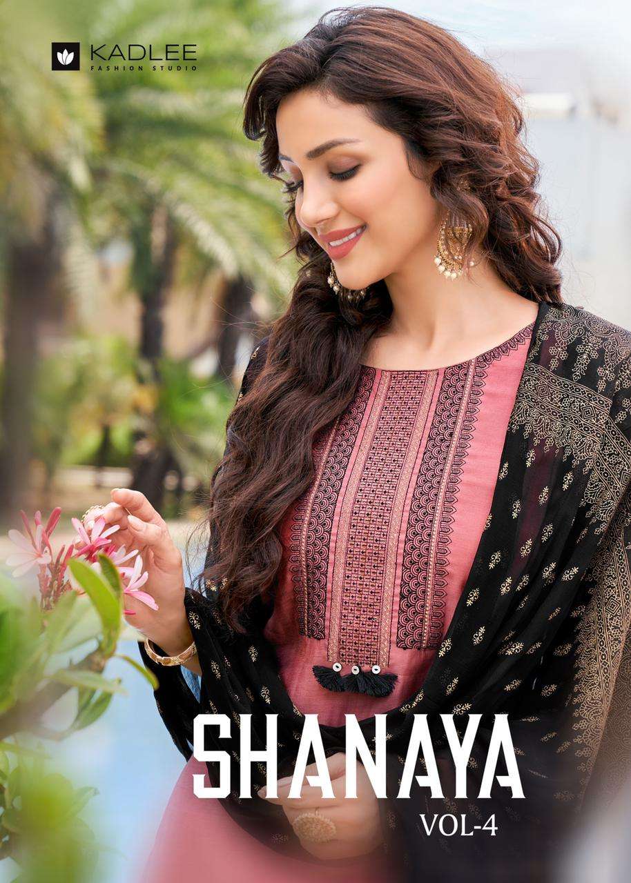 shanaya vol 4 by kadlee fancy readymade 3 piece collection