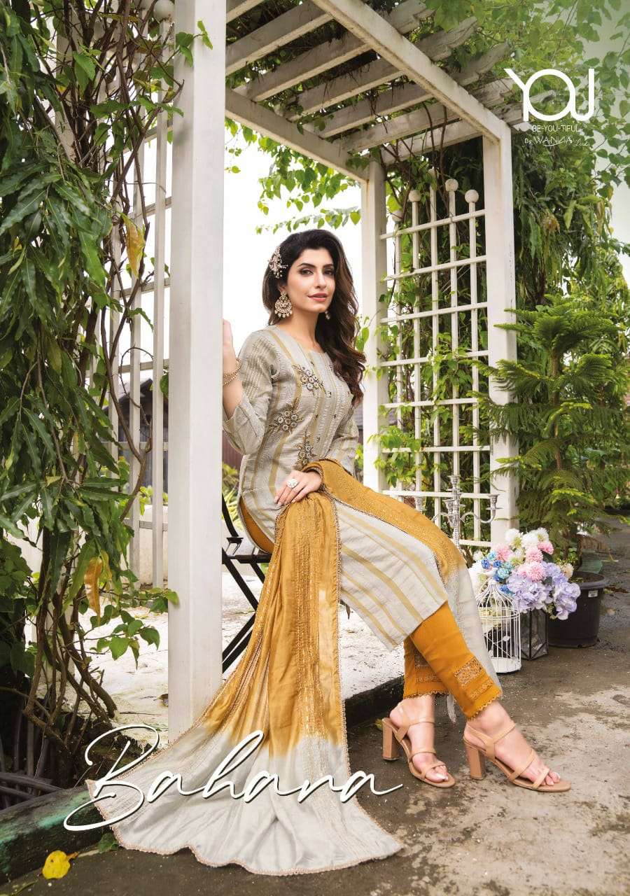 bahara vol 2 by wanna readymade designer kurti with bottom & dupatta