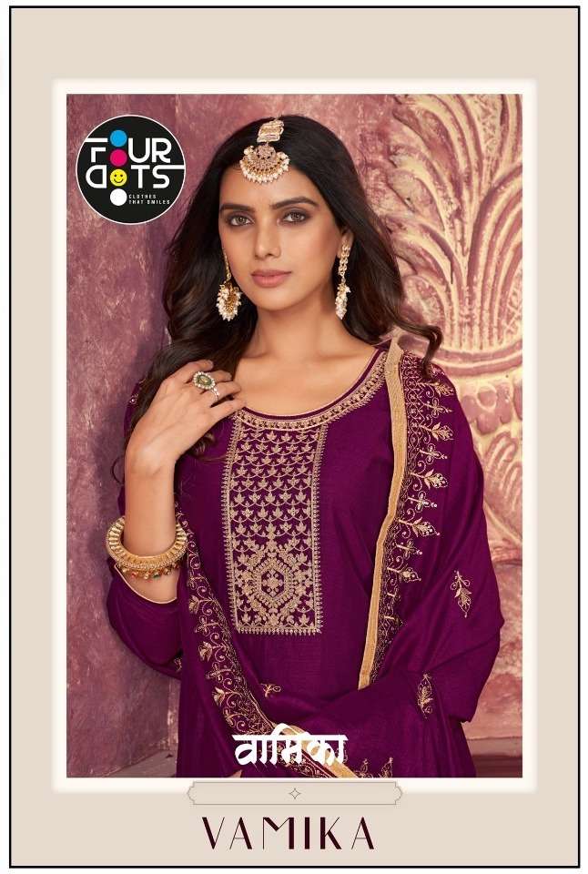 fourdots present vamika georgette work salwar kameez