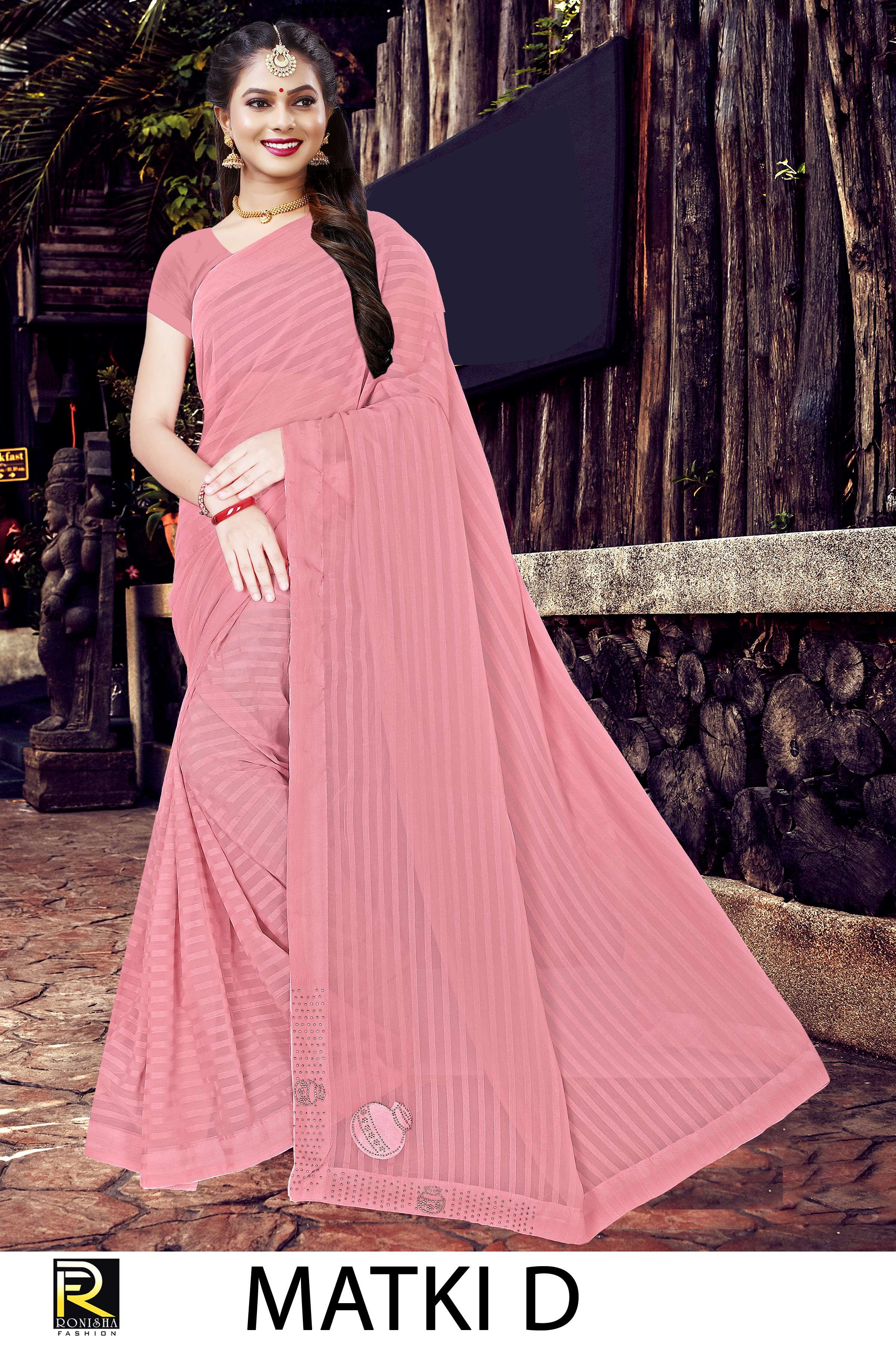 Matki by ronisha fashion weightless pattern daily wear saree collection 