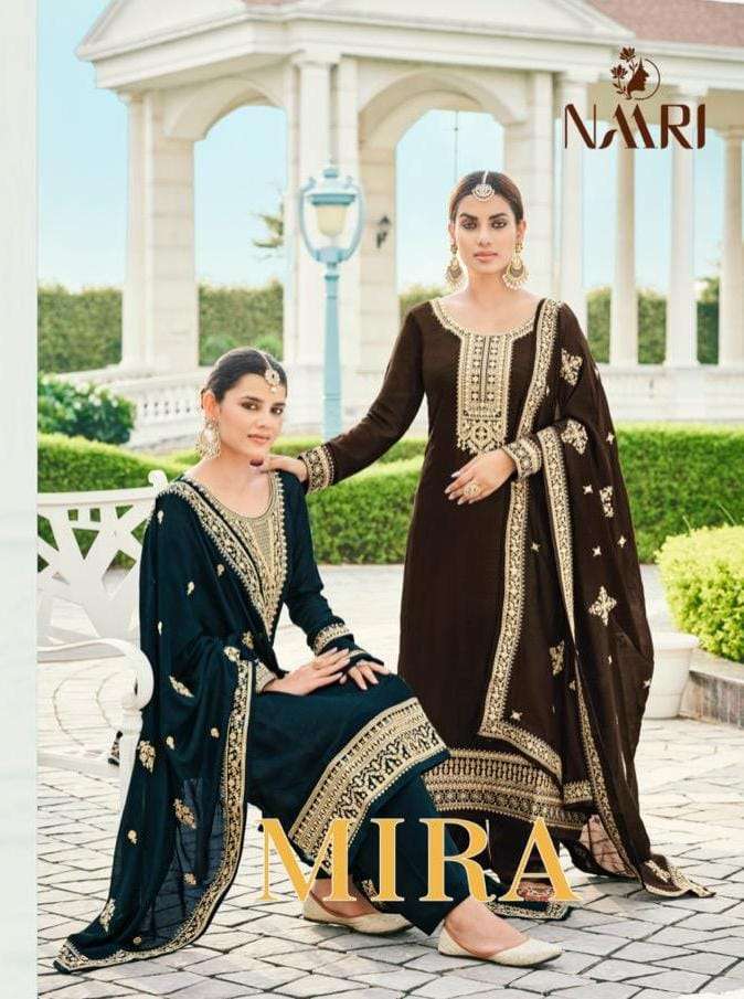 mira by naari vichitra silk exclusive fancy salwar kameez