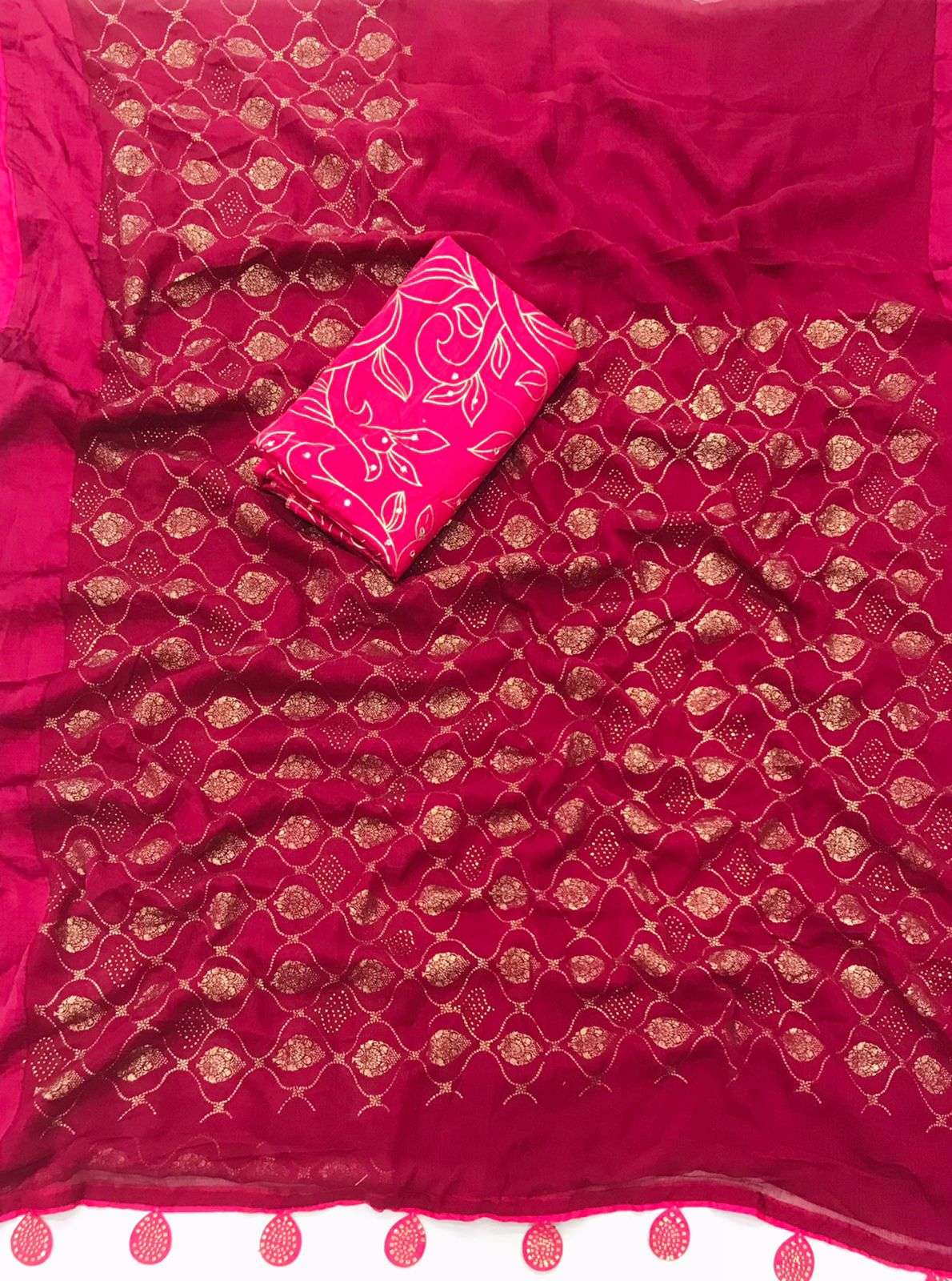 pr utsav pure chiffon table work sarees manufacturer 