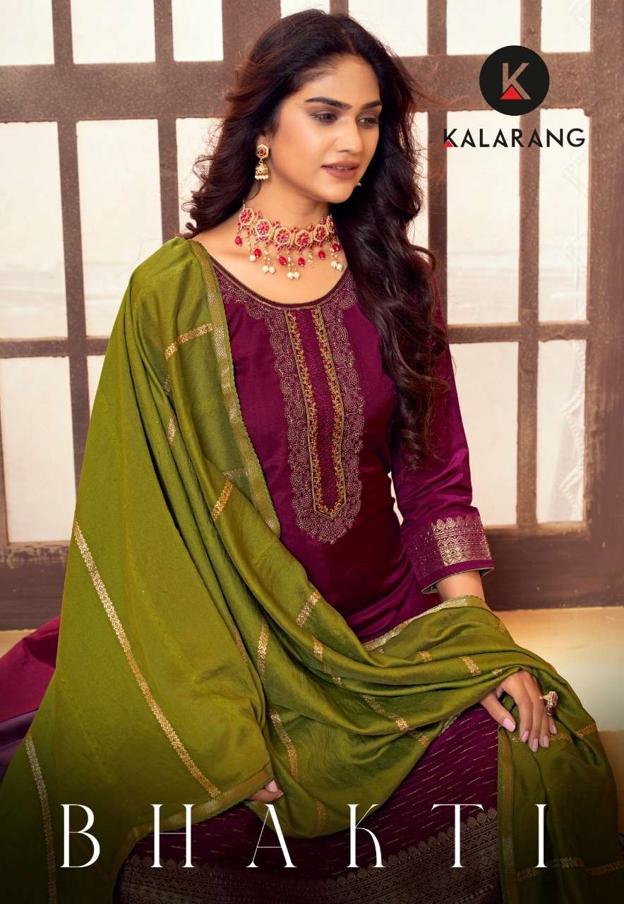 bhakti by kalarang muslin dola jacquard fancy suits