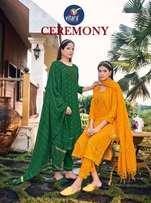 ceremony by vitara 3 piece readymade collection 