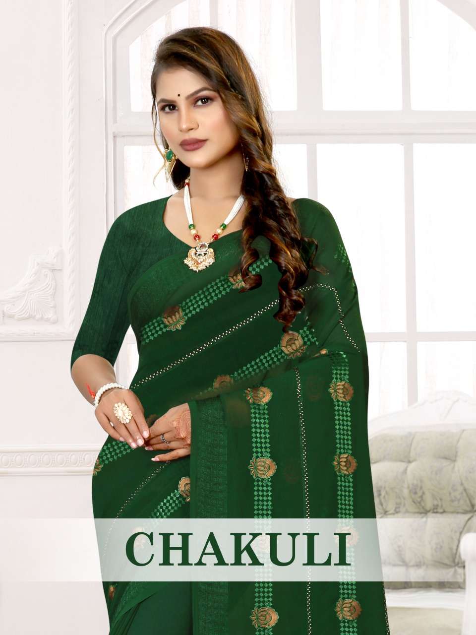 Chakuli by ranjna saree thread worked designer saree collecton wholesale shop 