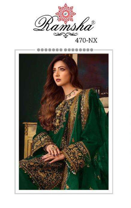 ramsha 470 nx georgette pakistani fancy dresses supplier