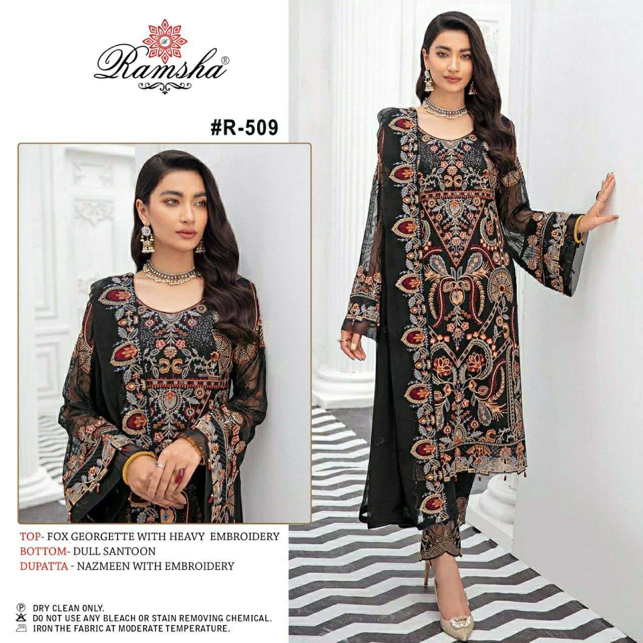 ramsha r 509 pakistani suit online singel 