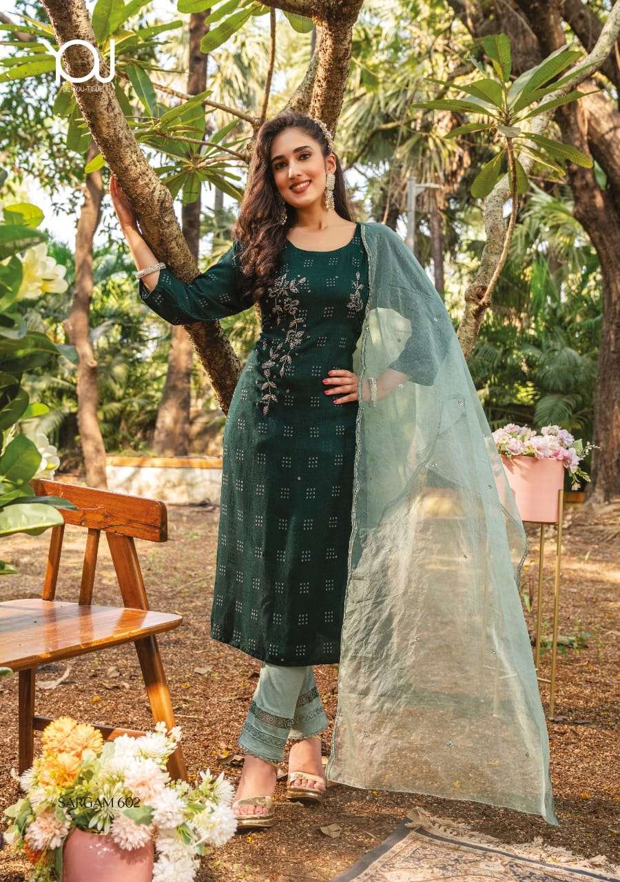 sargam vol 6 by wanna readymade 3 piece collection