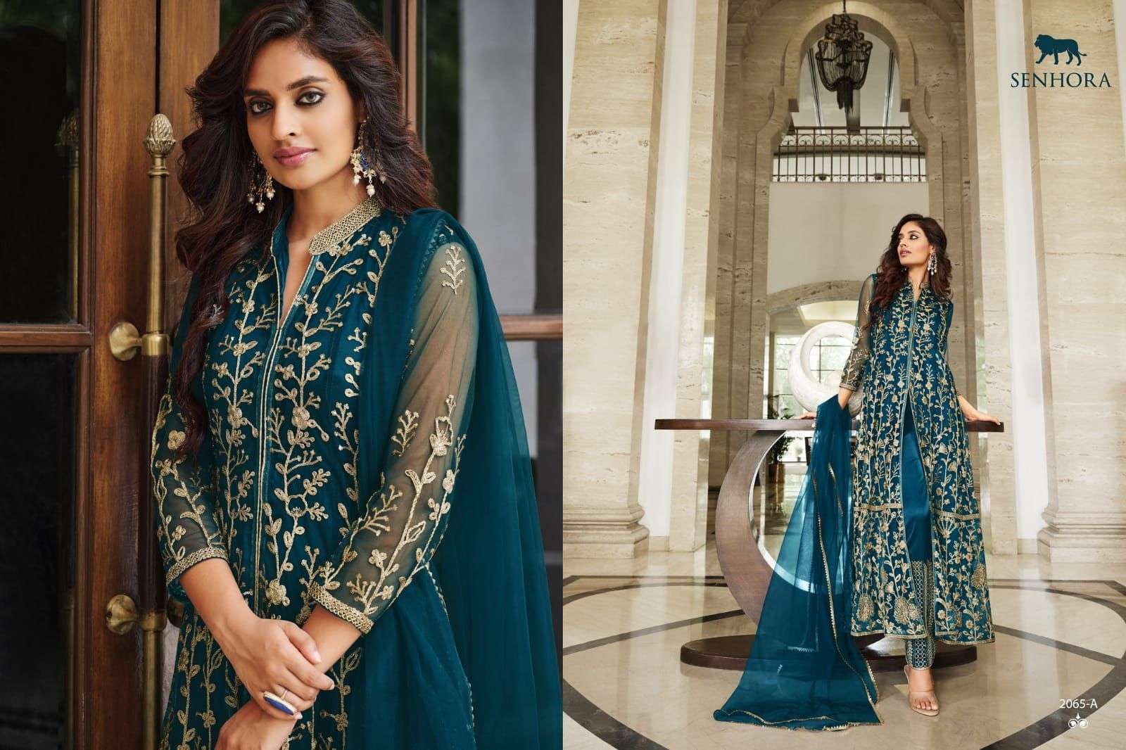 senhora sharmin 2065 colours exclusive designer fancy salwar kameez