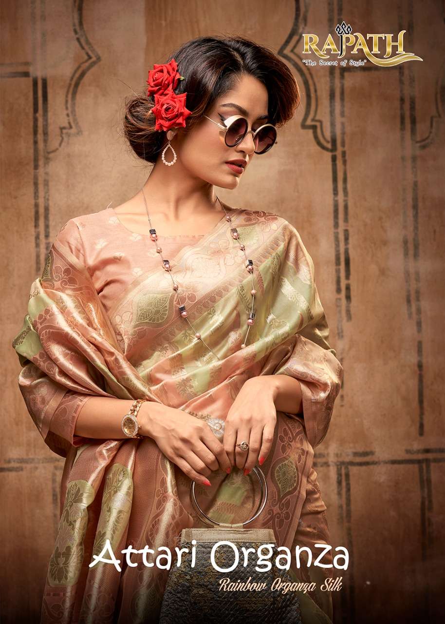 attari organza by rajpath organza silk designer fancy sarees