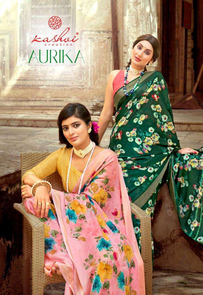 aurika by kashvi silk saree collection