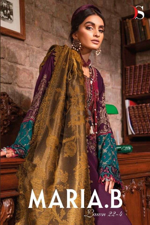 deepsy maria b lawn 22 vol 4 cotton pakistani dresses