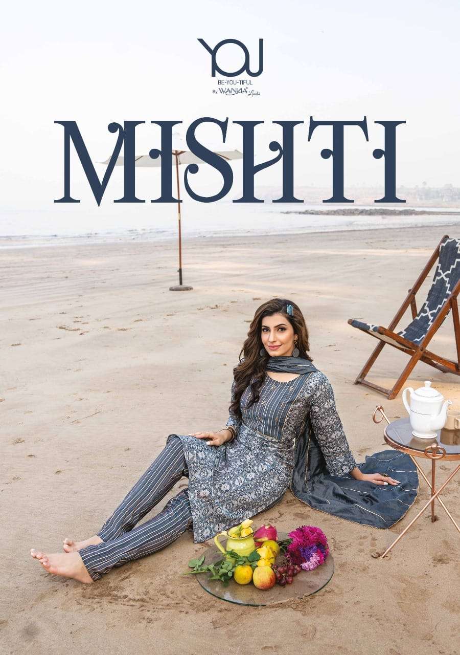 mishti by wanna readymade casual wear fancy salwar kameez