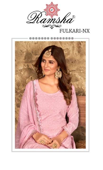 ramsha fulkari nx pakistani suits wholesale supplier