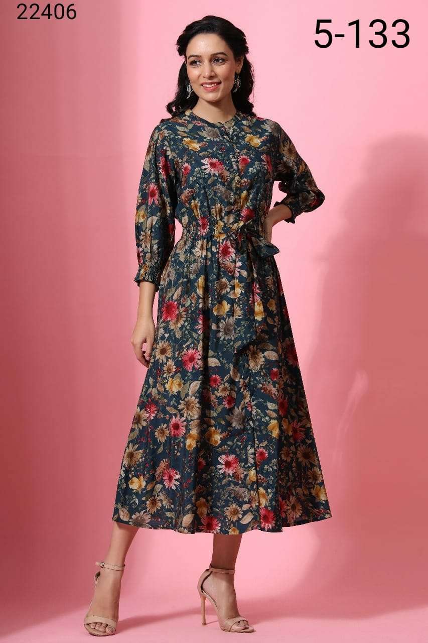 s4u pr 5-133 combo set of beautiful kurtis design 